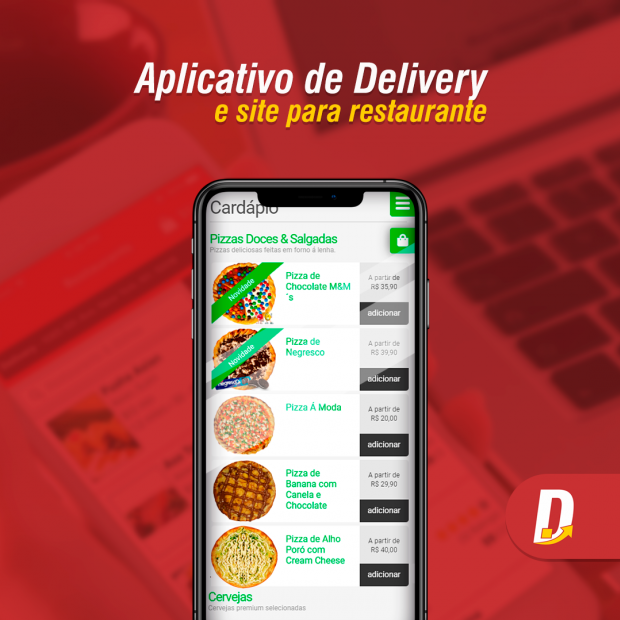 Site Aplicativo E Sistema De Delivery Para Restaurantes DeliveryIt